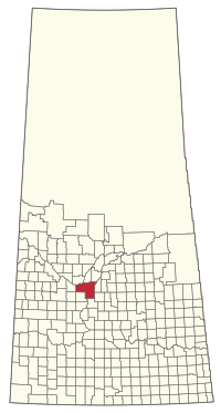 Location of the RM of Corman Park No. 344 in Saskatchewan