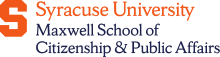 Logo for the Maxwell School of Citizenship and Public Affairs at Syracuse University