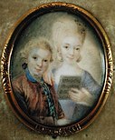 Wolfgang and Maria Anna Mozart