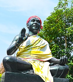 Statue of Balarama Dasa at Erabanga, his native place