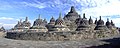 Image 93Stupas on upper terraces of Borobudur temple in Central Java. (from Tourism in Indonesia)