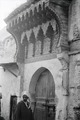 The entrance of the mosque, pictured in 1932