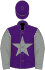 Purple, grey star and sleeves