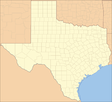 This is a map of Texas, showing its 254 counties