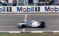 Mika Salo driving a Tyrrell 024 in 1996
