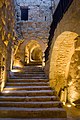 Interior steps of Ajlun Castle