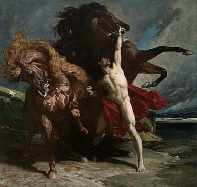 Automedon with the Horses of Achilles (1868), Museum of Fine Arts, Boston
