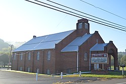 Baptist church on State Route 139