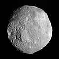 Image 46Asteroid 4 Vesta, imaged by the Dawn spacecraft (2011) (from Space exploration)