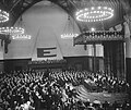 Image 13Meeting in the Hall of Knights in The Hague, during the Congress of Europe (9 May 1948) (from History of the European Union)