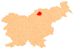 Location of the Municipality of Slovenj Gradec in Slovenia
