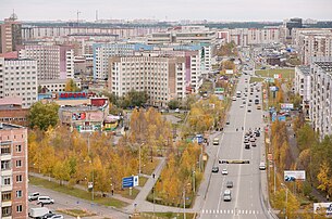 Surgut at the end of September