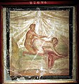 Erotic wall painting, from Pompeii. National Archaeological Museum, Naples. 62 - 79 CE