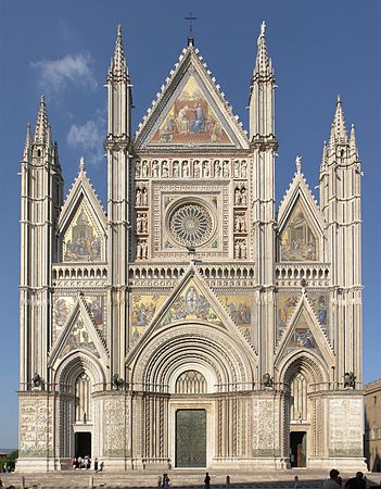 קתדרלת אורבייטו - גותיקה איטלקית גאומטרית