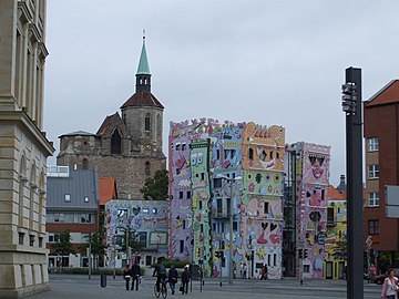 The "Happy Rizzi House" in Braunschweig, Germany.