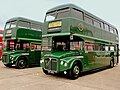 Image 12Preserved AEC Routemaster coaches in London Transport Green Line livery.