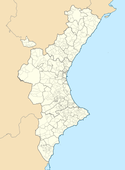Villena is located in Valencian Community