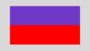 A two-toned rectangular organisational symbol