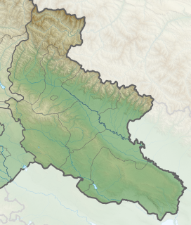 Tsiv-Gombori is located in Kakheti