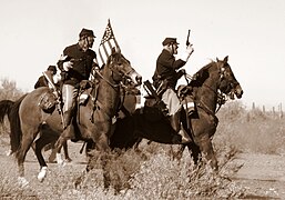 2007 re-enactment of the Picacho Pass battle.