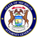 Seal of the attorney general of Michigan