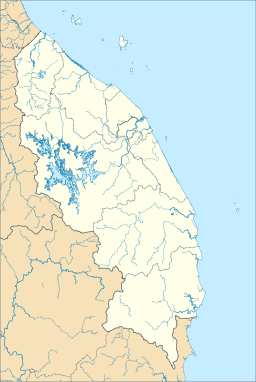 Location of Setiu Wetlands