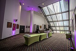 Ashe Auditorium Lobby at the James L. Knight Center