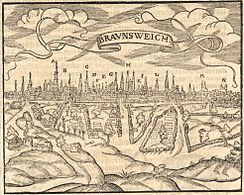 Braunschweig in 1550.