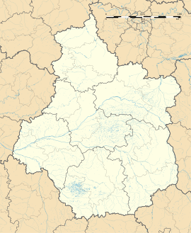 Mulsans is located in Centre-Val de Loire