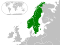 Image 21Map of Sweden–Norway (from History of Norway)