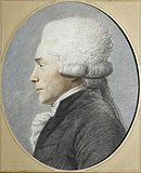 Profile of Maximilien de Robespierre attributed to Boze, c. 1794