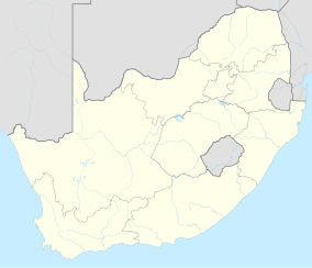 Map showing the location of Silvermine Nature Reserve