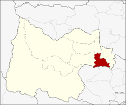 District location in Uthai Thani province
