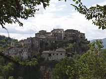 Panoramic view of Bocchignano