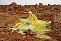 Salt and sulfur formations at Dallol