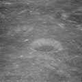 Firsov Q crater from Apollo 11