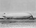 Image 39LZ 129 Hindenburg at Lakehurst Naval Air Station, 1936 (from Aviation)