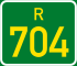 Regional route R704 shield