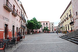 Plaza de San Agustin in Zacatecas City.