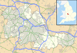 Elmdon Park is located in West Midlands county