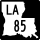 Louisiana Highway 85 marker