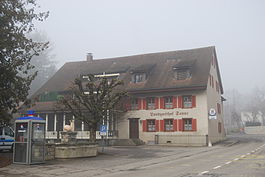 Landgasthof Sonne in Matzendorf village