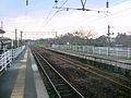 View of station platforms