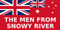 "The Men From Snowy River" flag used during World War I snowball marches