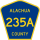 County Road 235A marker
