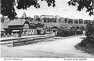The station and the citadel in the early 1900s.