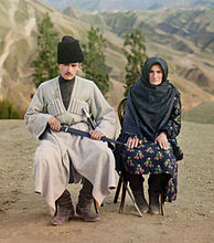 Dagestani Man & Woman (1904)