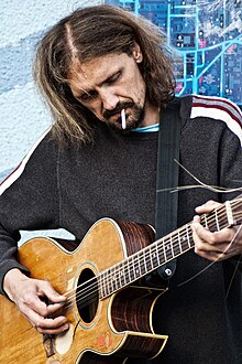 Gienek Loska performing in Warsaw (May 2011)