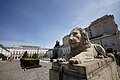 A lion sculpture by Camillo Landini