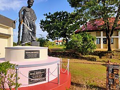 Statue of Pazhassi Raja JNV Kannur
